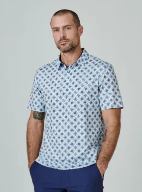 '7Diamonds' Men's Leon Polo - Teal