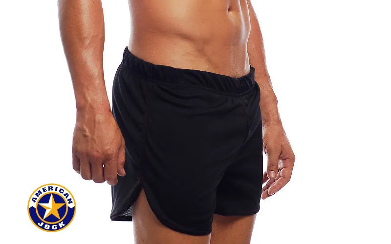 A J 11" Workout Short w/Built-In Jockstrap