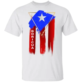 ABSTRACT FLAG BORICUA T-Shirt