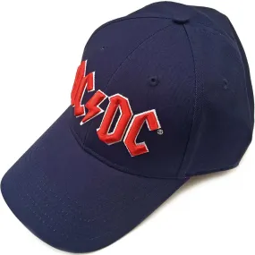 AC/DC Unisex Baseball Cap - Red Logo