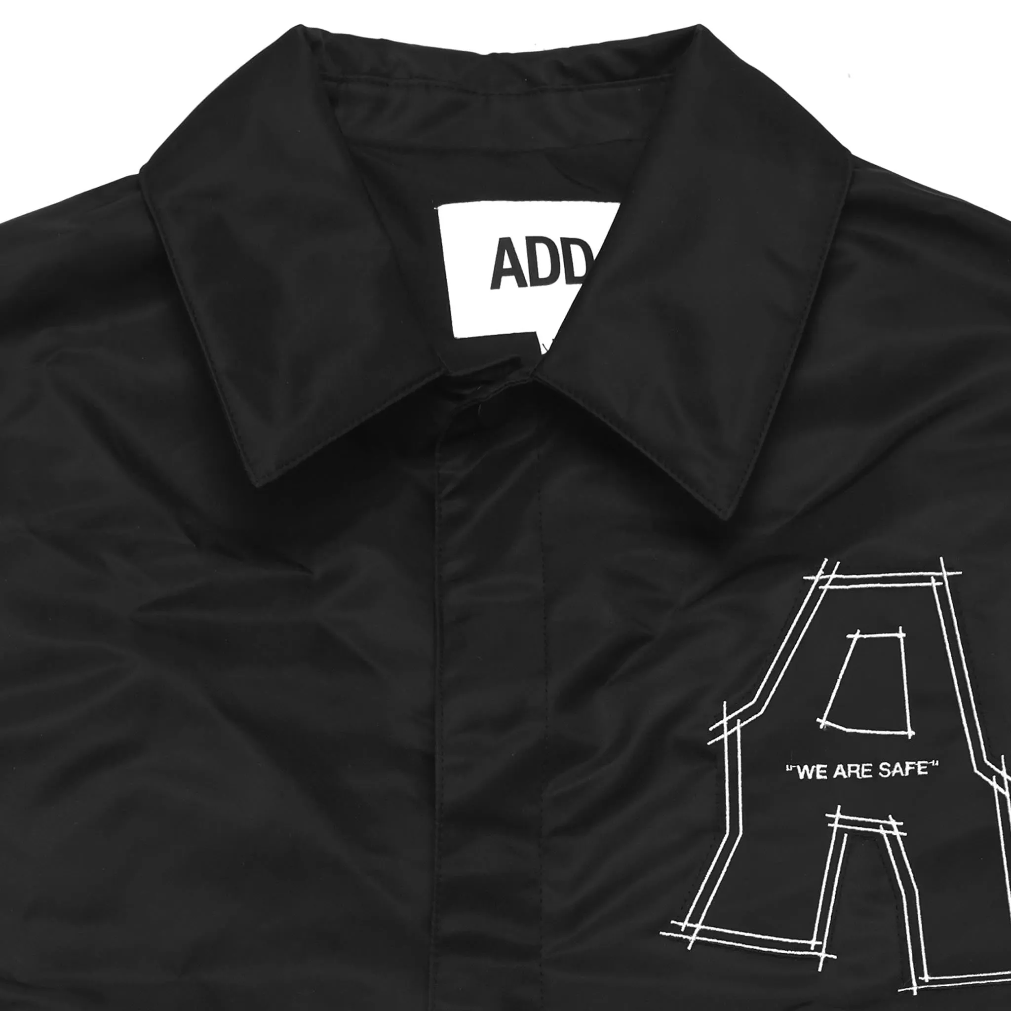 ADD Signal Varsity Jacket Black