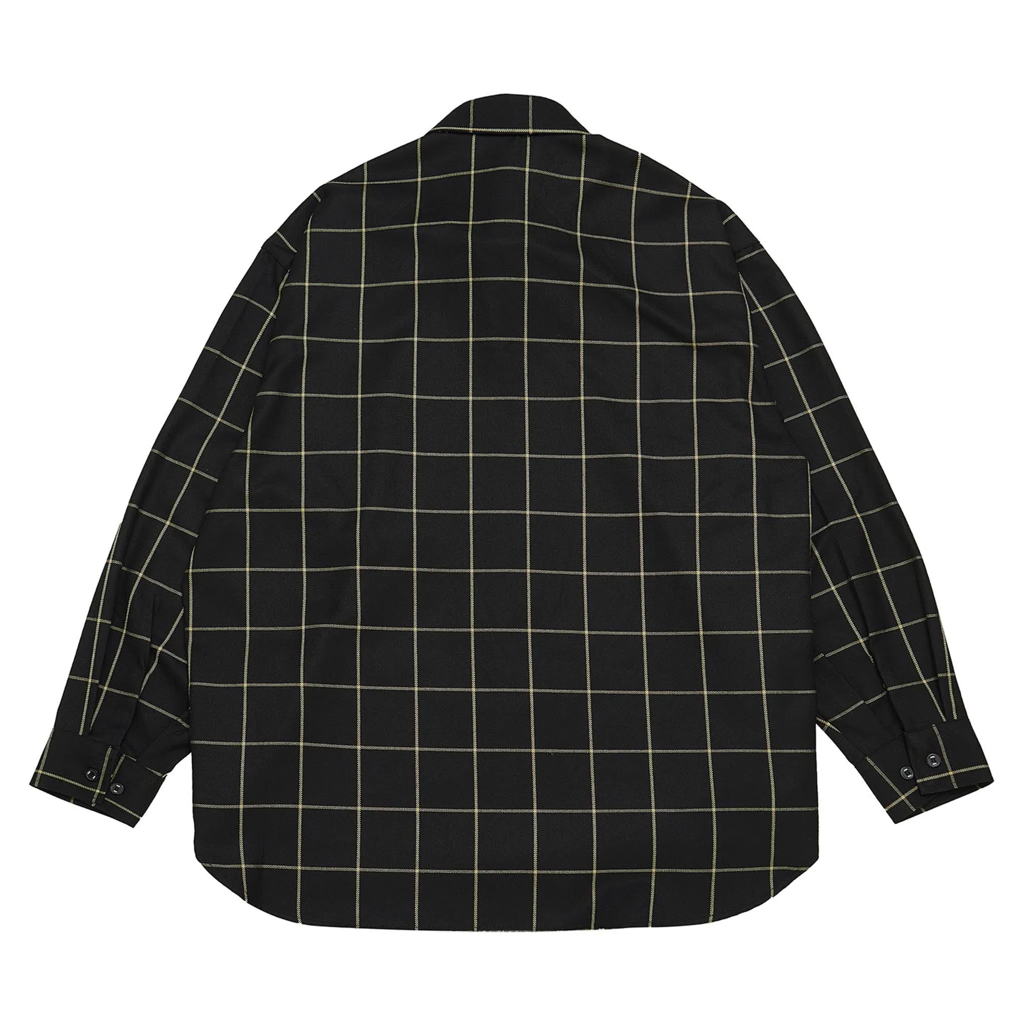 ADD Window Check Shirt Black