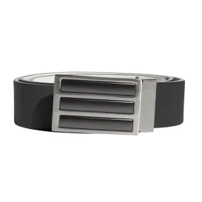 adidas Reversible 3 Stripe Tour Golf Belt - Black