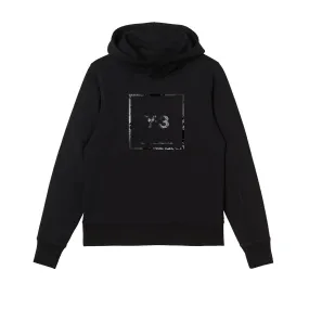 ADIDAS Y-3 Square Graphic Hoodie Black