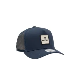 Alpha Block Mesh Cap - Washed Navy