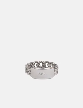 A.P.C. Darwin Ring - Silver