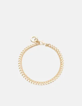 A.P.C. Minimal Bracelet - Gold