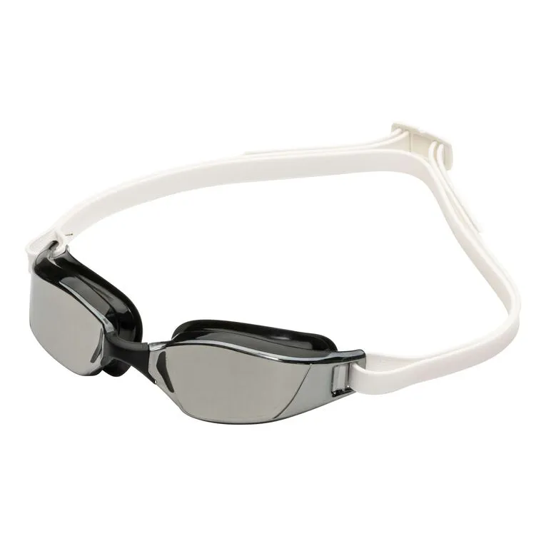 Aqua Sphere Xceed.A - Black/Black/White:Silver Titanium Mirrored