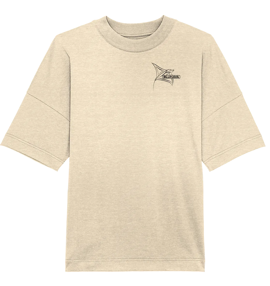 Art Line Stingray - Unisex Premium Organic Oversize Shirt