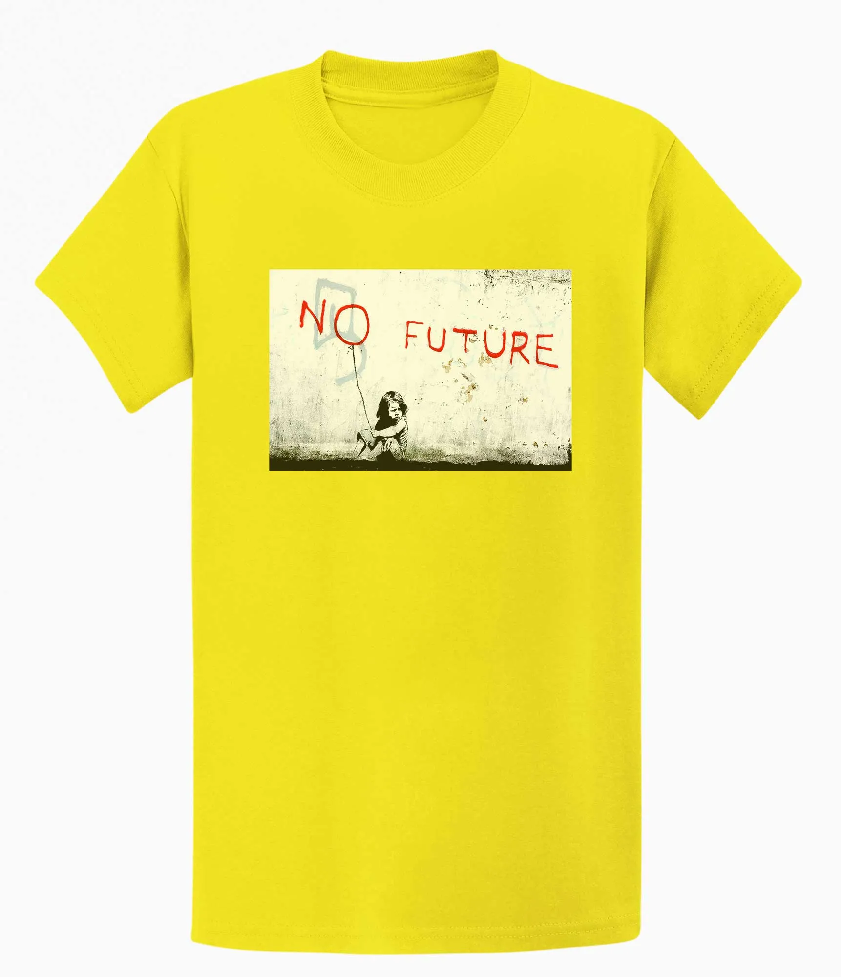 Banksy Unisex T-shirt - No Future