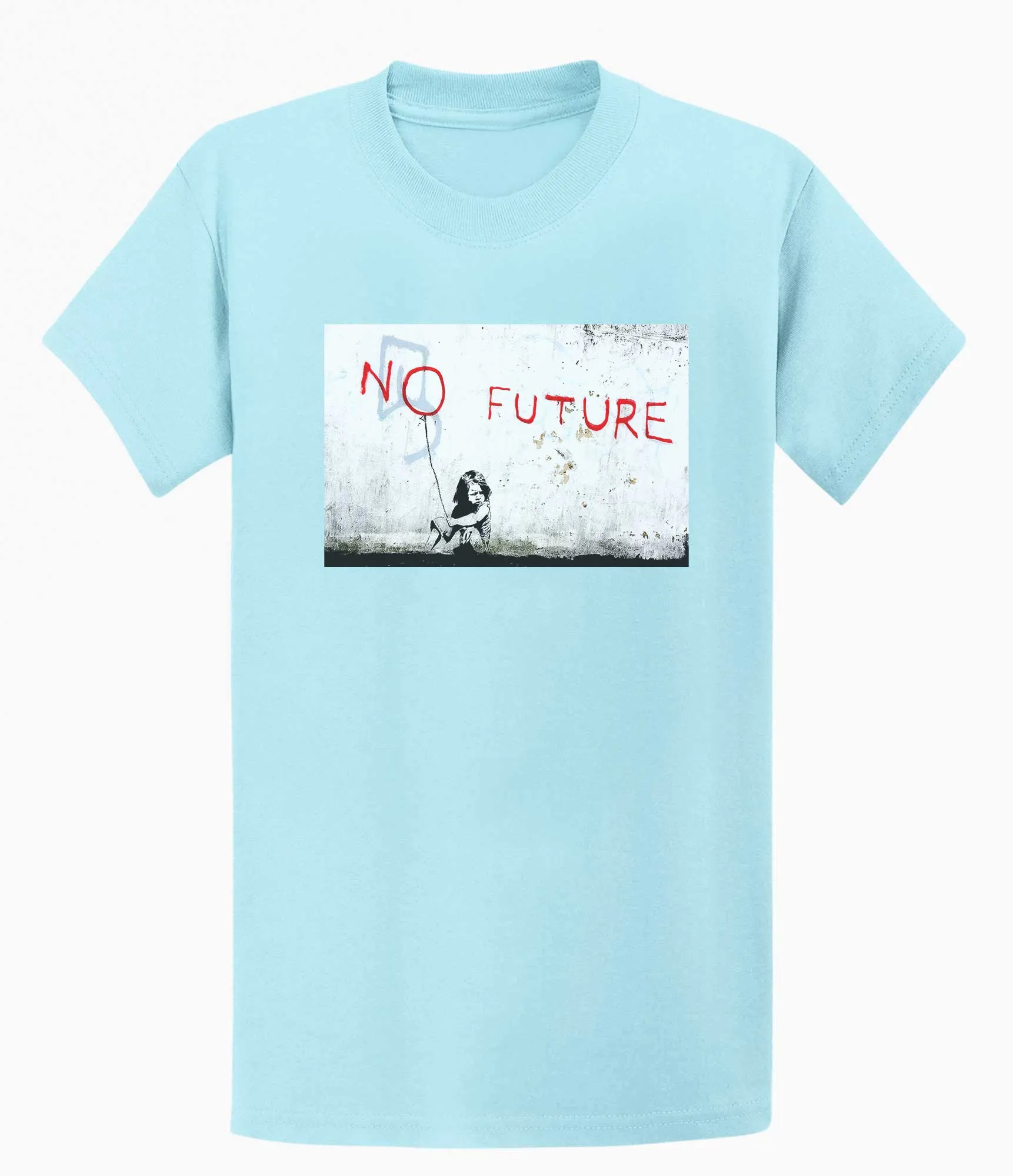 Banksy Unisex T-shirt - No Future