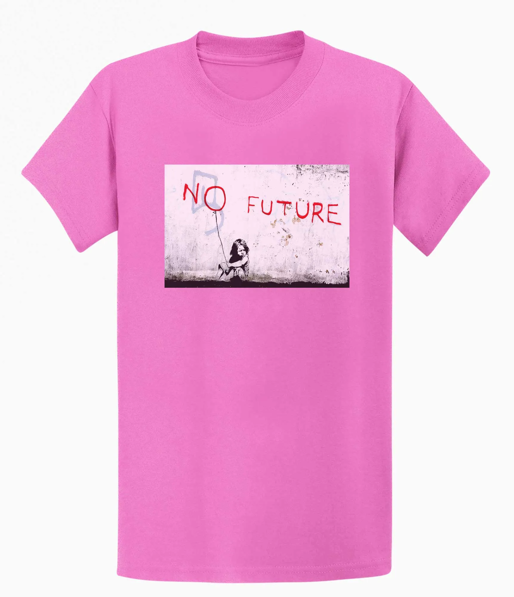 Banksy Unisex T-shirt - No Future