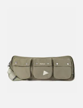 Barbour x And Wander Waist Bag - Khaki