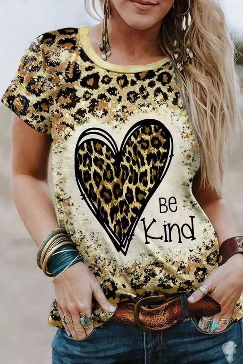 Be Kind Heart Graphic Print T Shirt Heart Valentine Graphic Tee