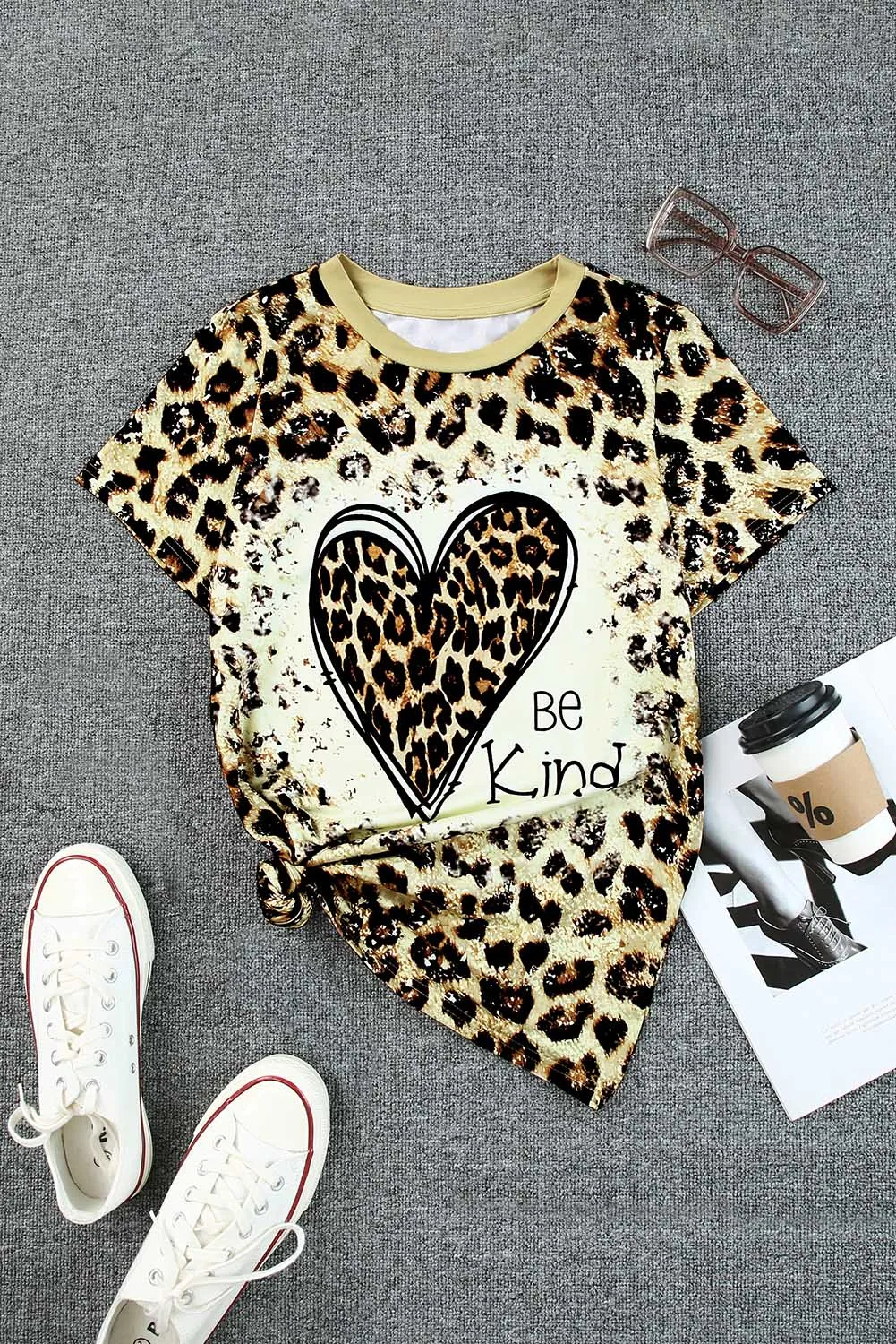 Be Kind Heart Graphic Print T Shirt Heart Valentine Graphic Tee