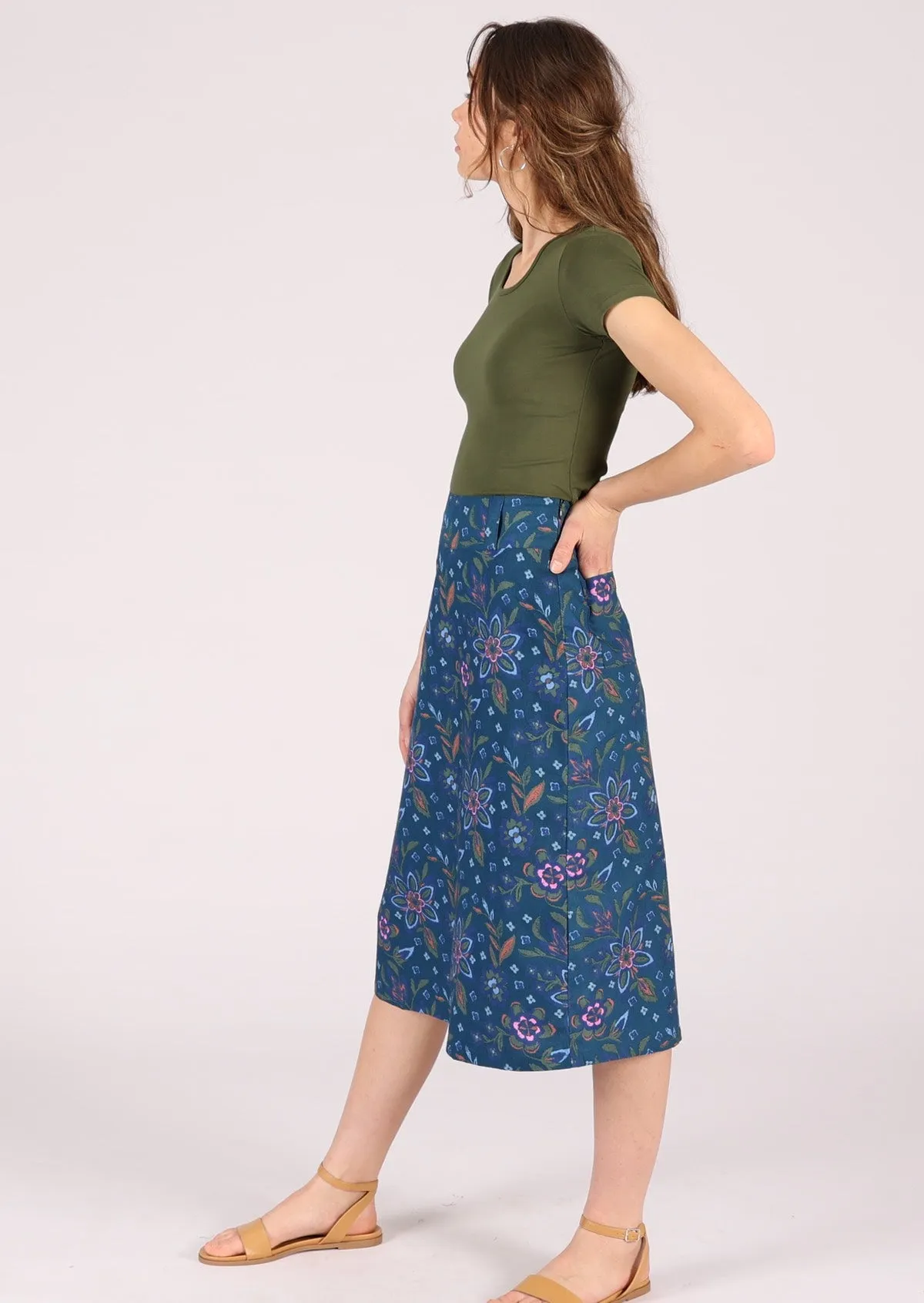 Belt Loop Skirt Starflower