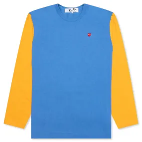 Bi-Color T-Shirt - Blue/Yellow