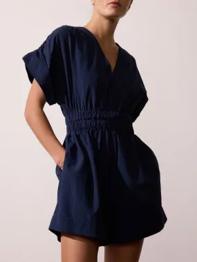 Brochu Walker Alessia Romper Navy