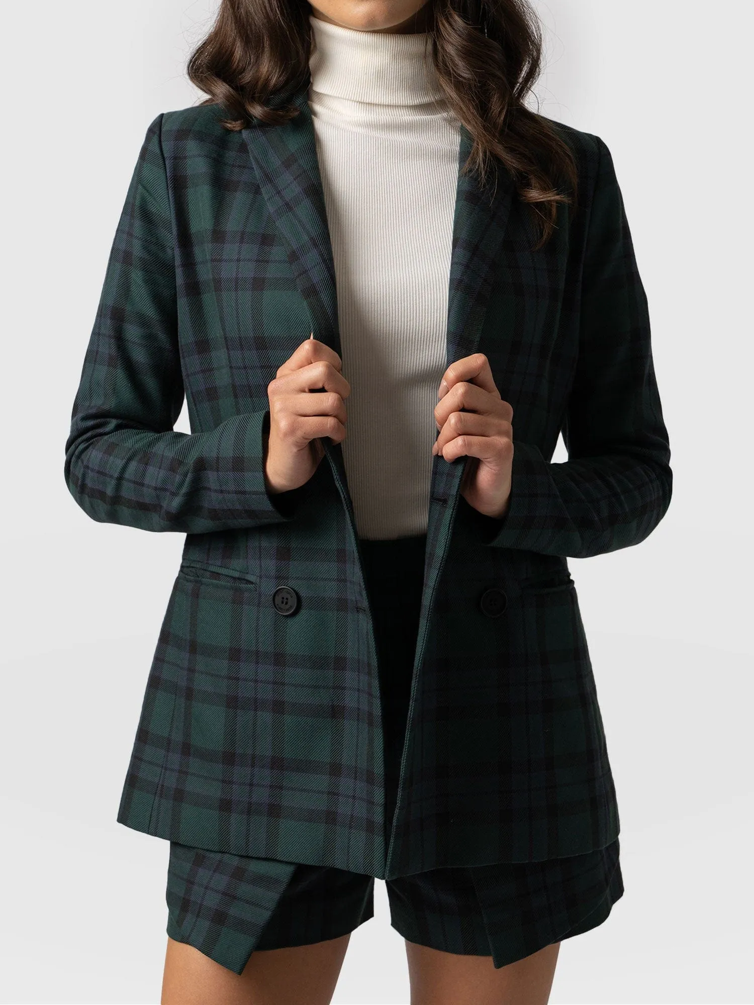 Cambridge Blazer - Green Check