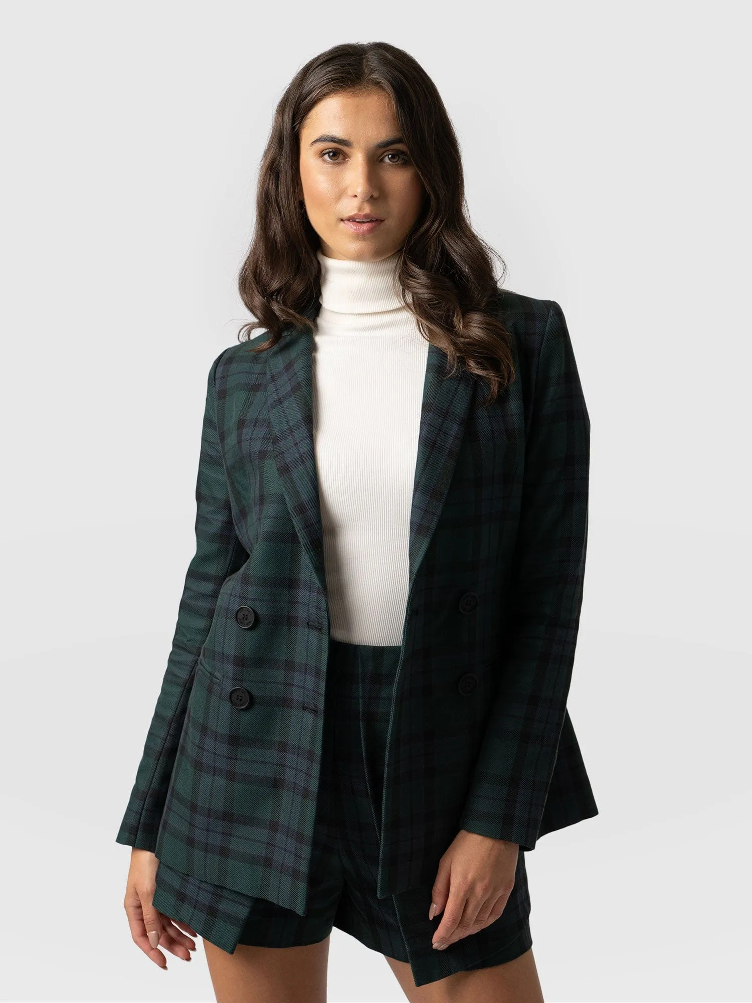 Cambridge Blazer - Green Check