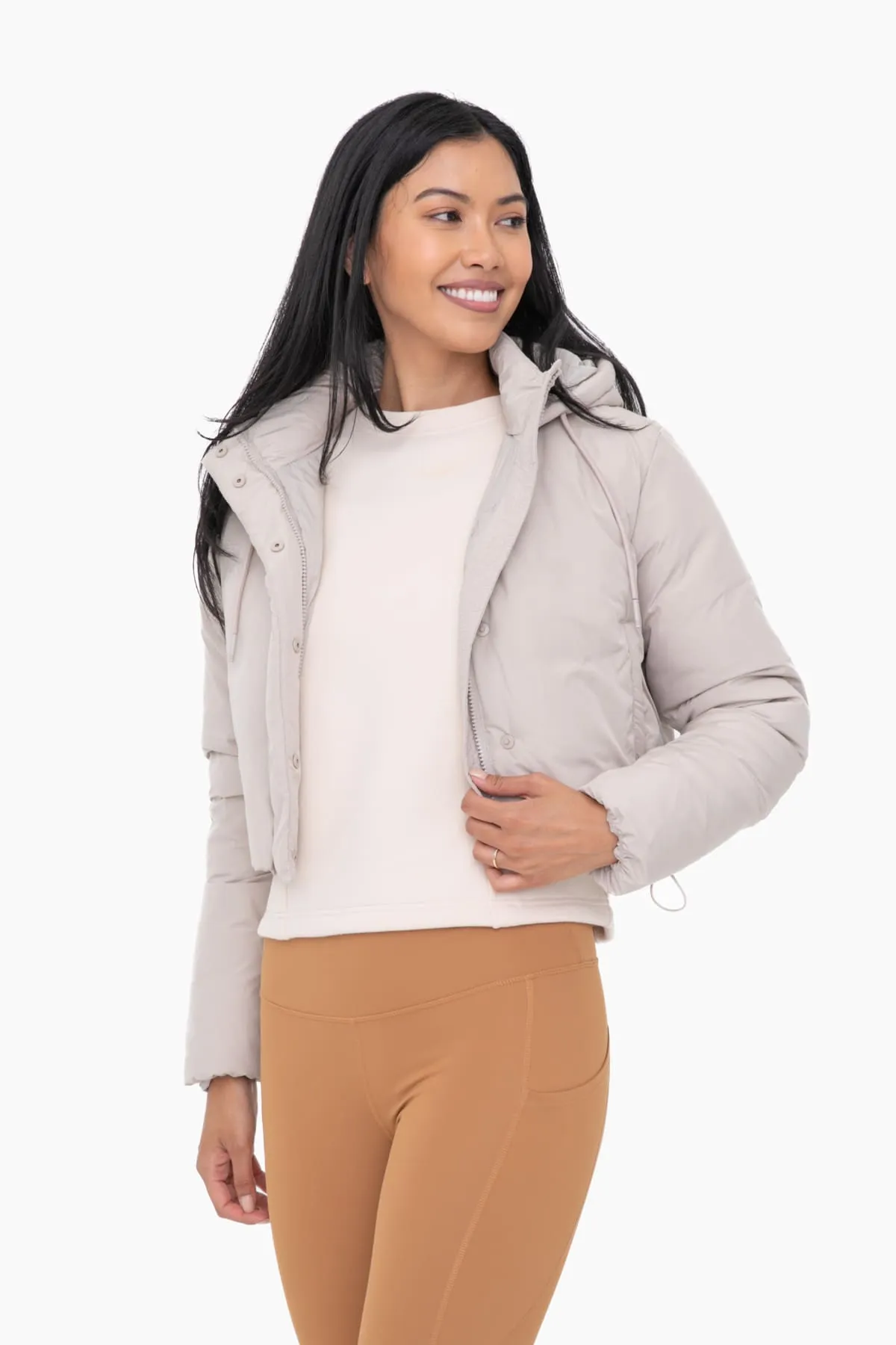 Chill Out Cropped Puffer Jacket