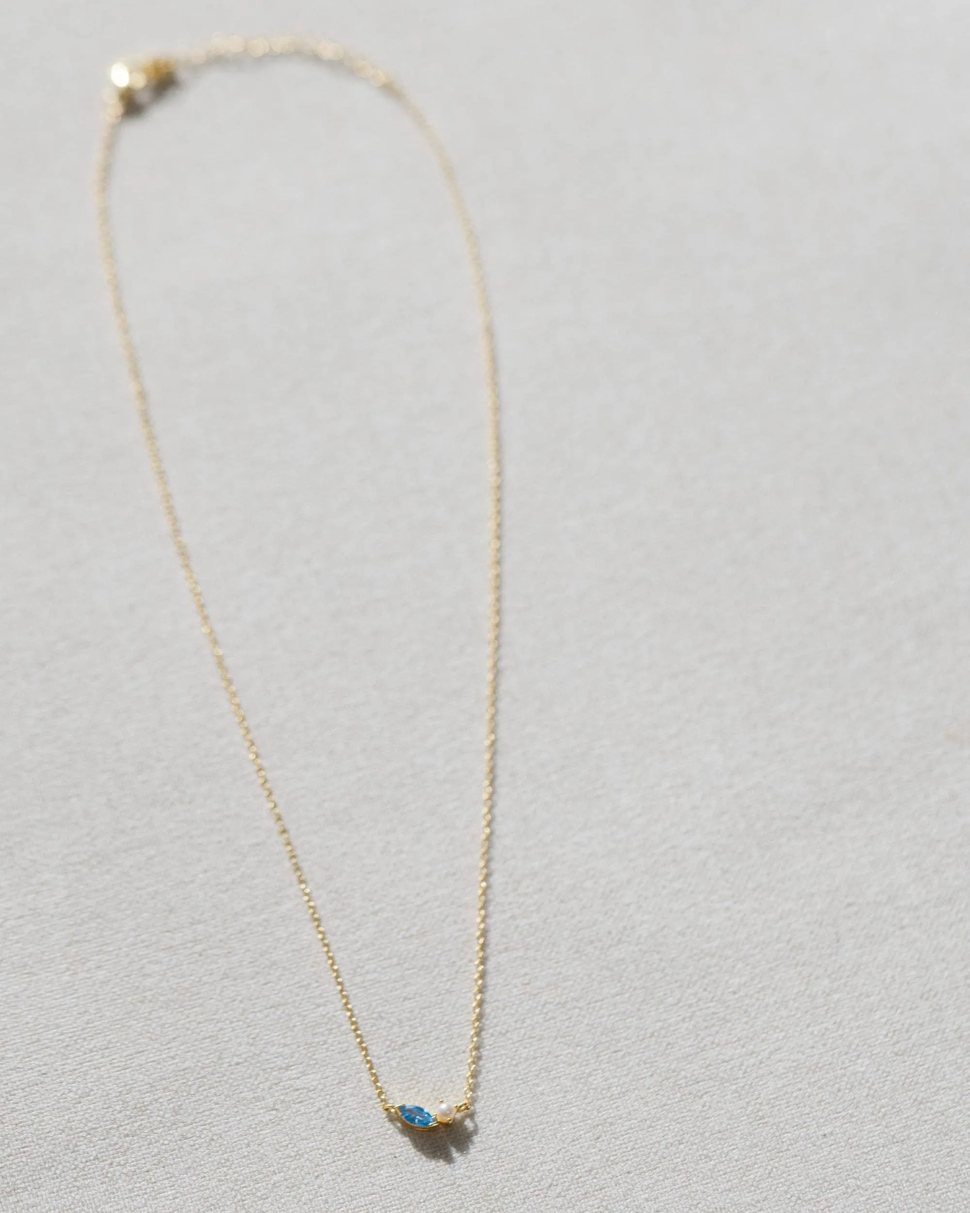 Coast and Cove - Gold Ocean Necklace