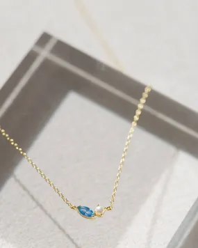 Coast and Cove - Gold Ocean Necklace