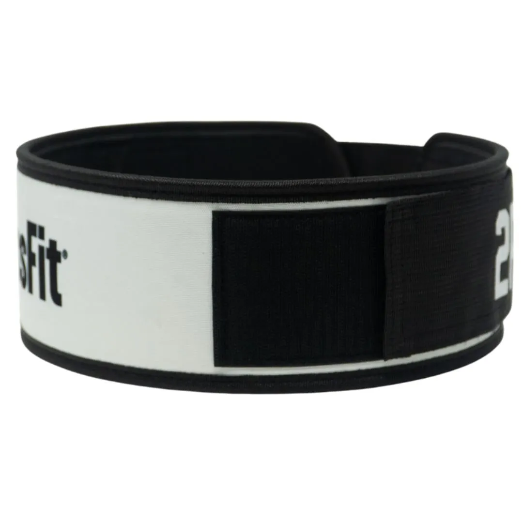 CrossFit® Straight Weightlifting Belt - White