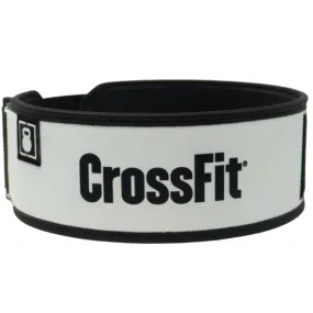 CrossFit® Straight Weightlifting Belt - White