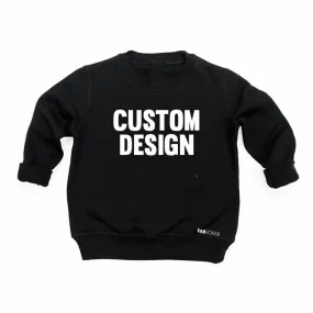 CUSTOM KIDS, BOYS, GIRLS, TEEN UNISEX SWEATSHIRT (3 COLORS)