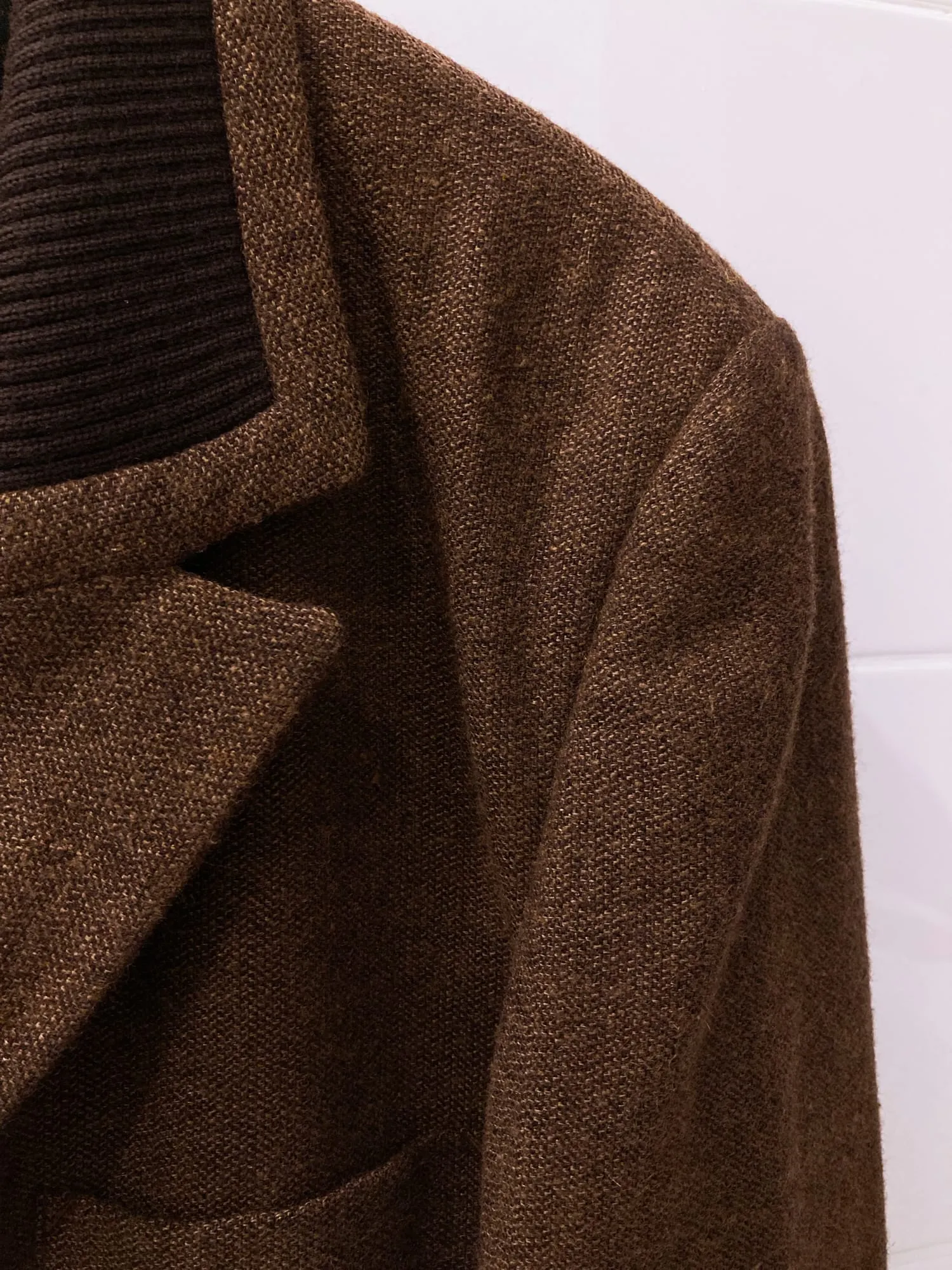 Dirk Bikkembergs Hommes 1980s brown wool four button blazer