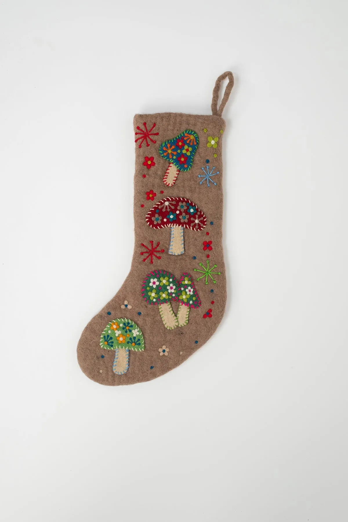 Felt Boho Stocking