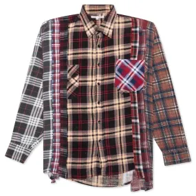 Flannel Shirt 7 Cuts Shirt - Assorted