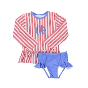 Girls Beach Babe Longsleeve Swimsuit