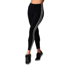 HIGH WAISTED 7/8 STRIPE TIGHT