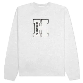 Honor The Gift Campus Crewneck - Light Heather