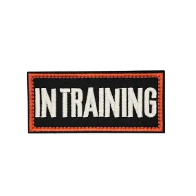 In Training - Velcro Patch