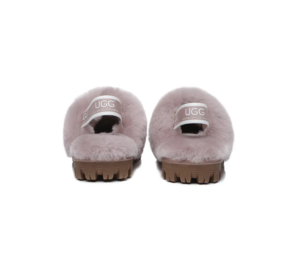 Kids Slingback Ugg Slipper Waffle Plus