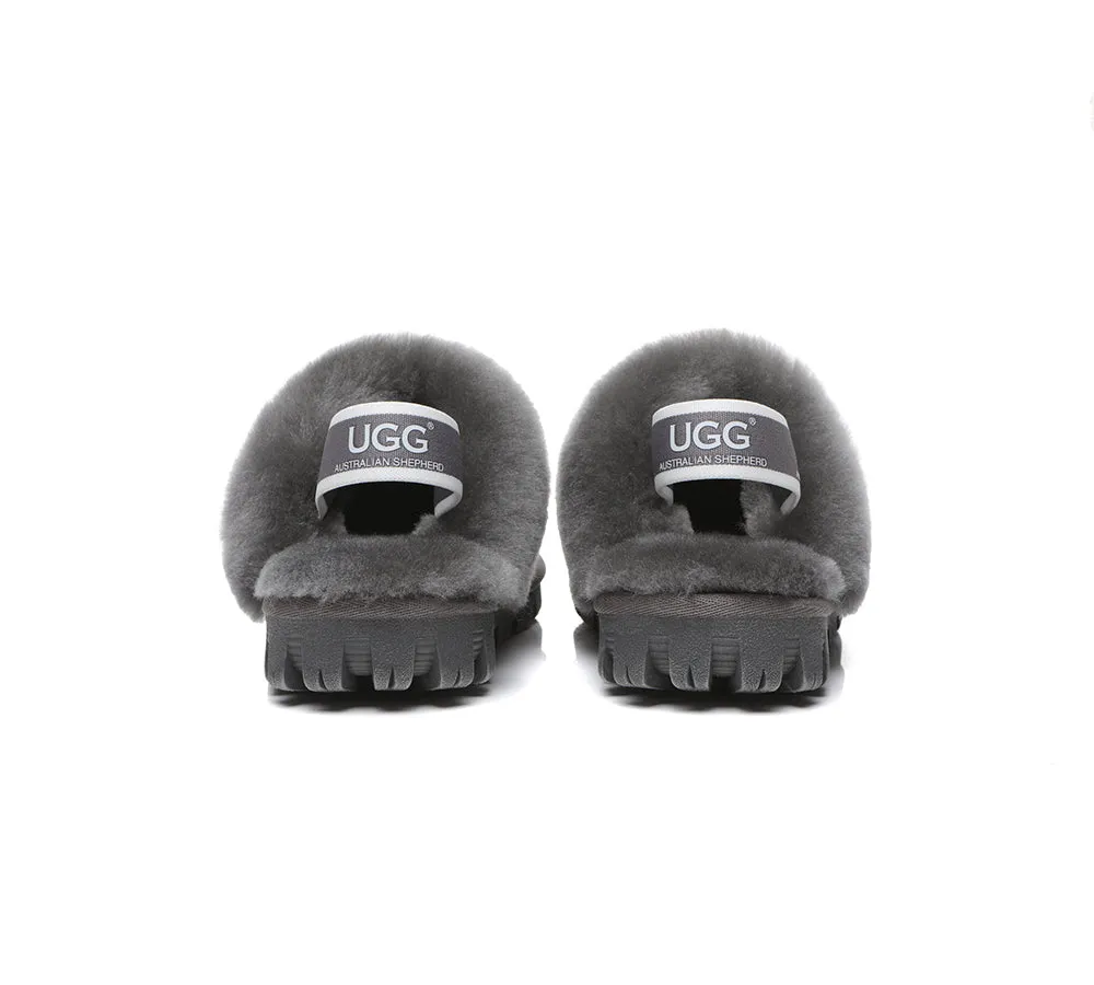 Kids Slingback Ugg Slipper Waffle Plus