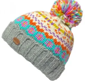 Kusan - Bobble Hat Turn Up - Bright