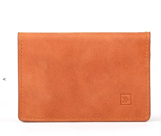 Leather Thread Wallets RFID Bifold Wallet