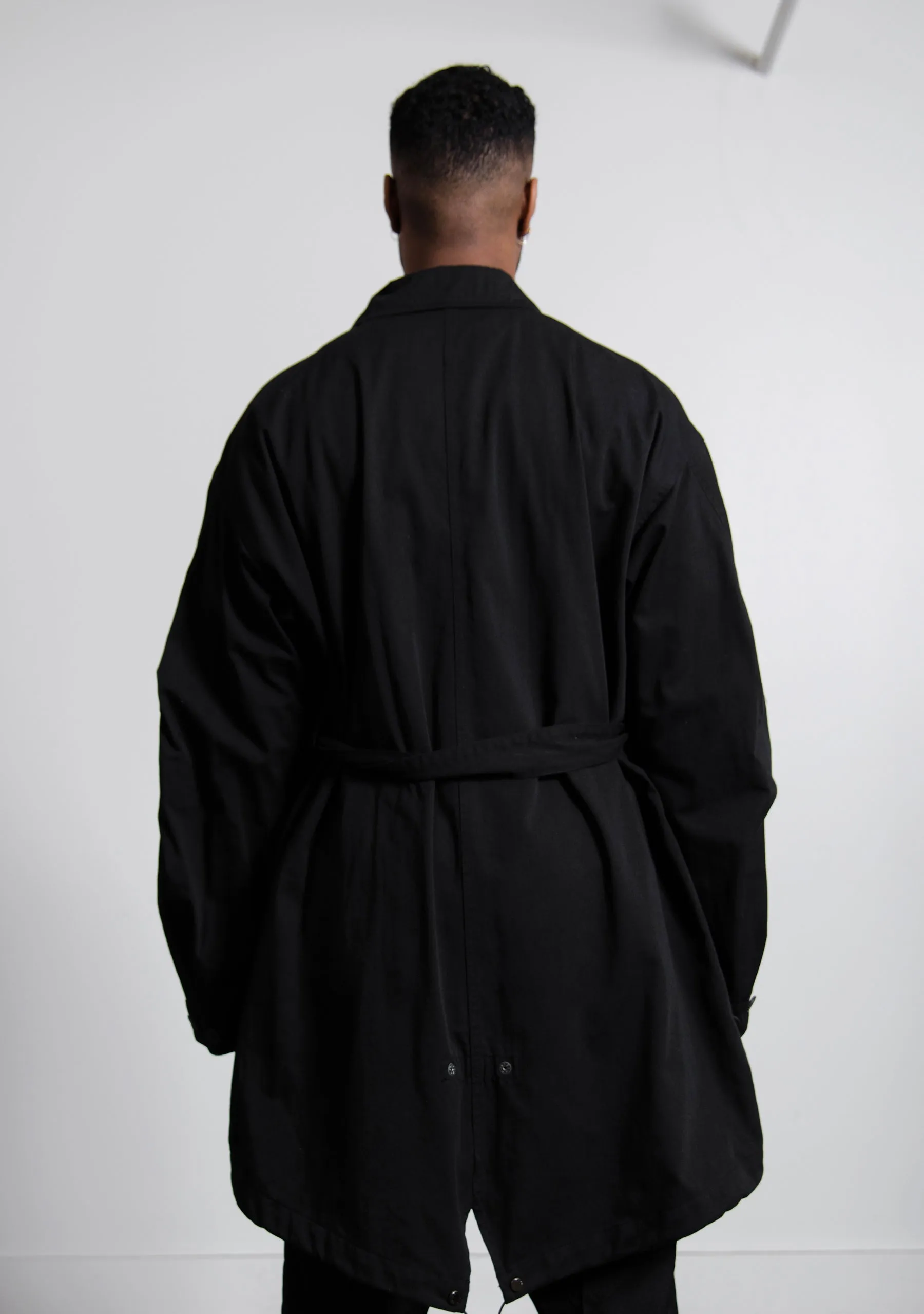 M65 Lab Coat Black FU6-CO-01