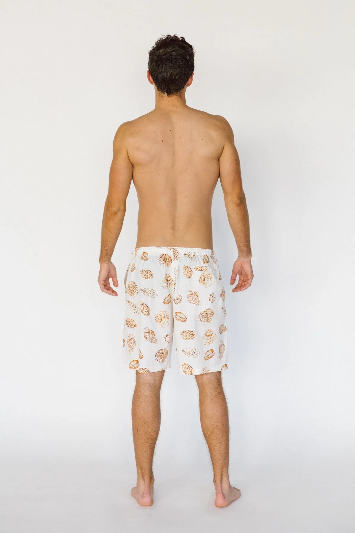 Men’s Boxers - Mid Length - Cotton - Shell