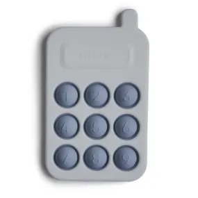 Mushie Cell Phone Press Toy - Tradewinds