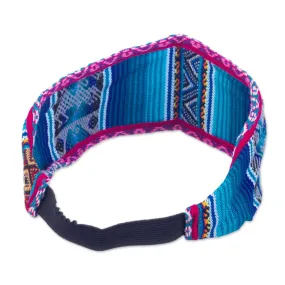 Novica Andean Blue Mountain Headband