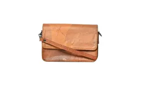 Orange Clutch Made Of Leaves by Karuna Dawn