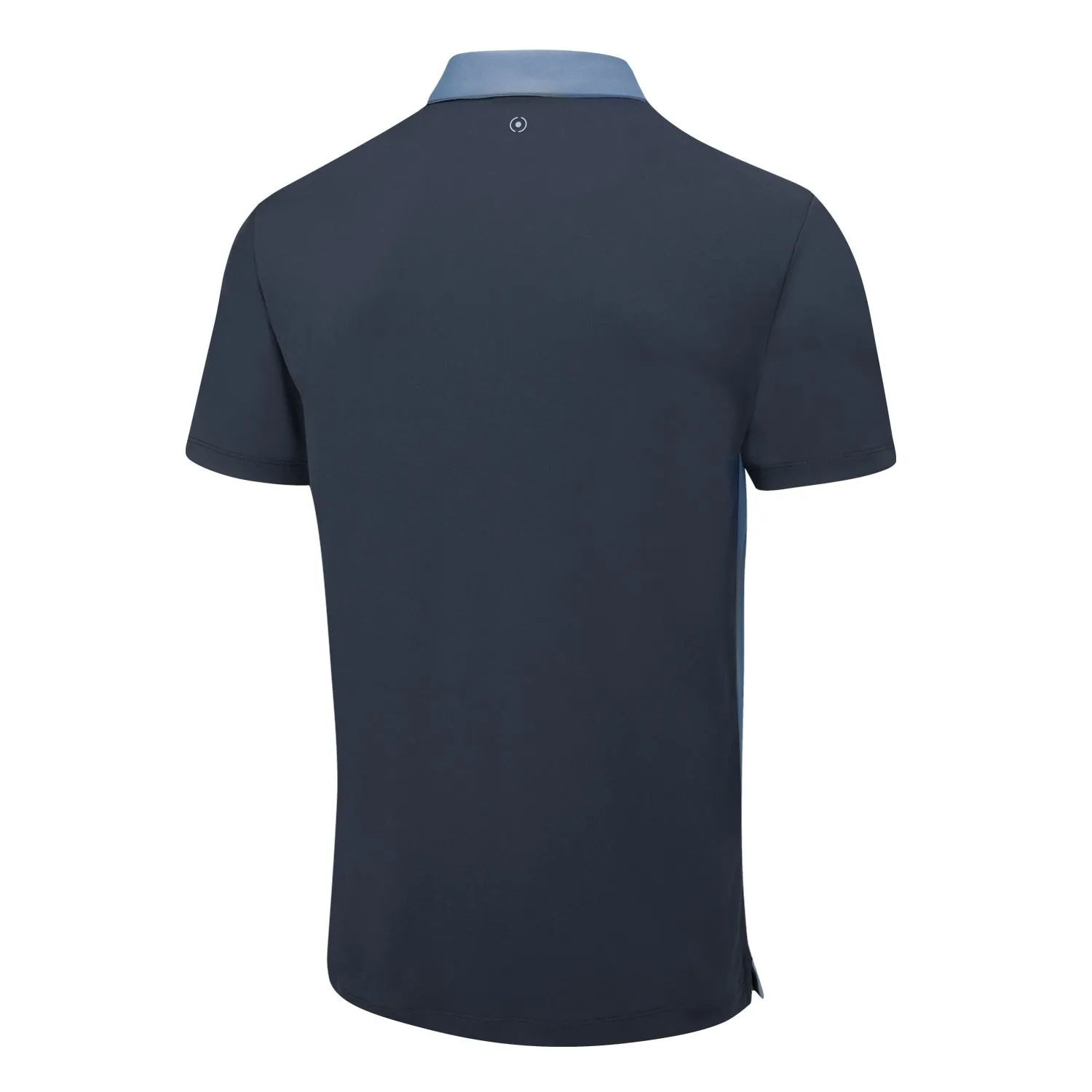 Ping Bodi Colour Block Golf Polo Shirt - Coronet Blue/Navy