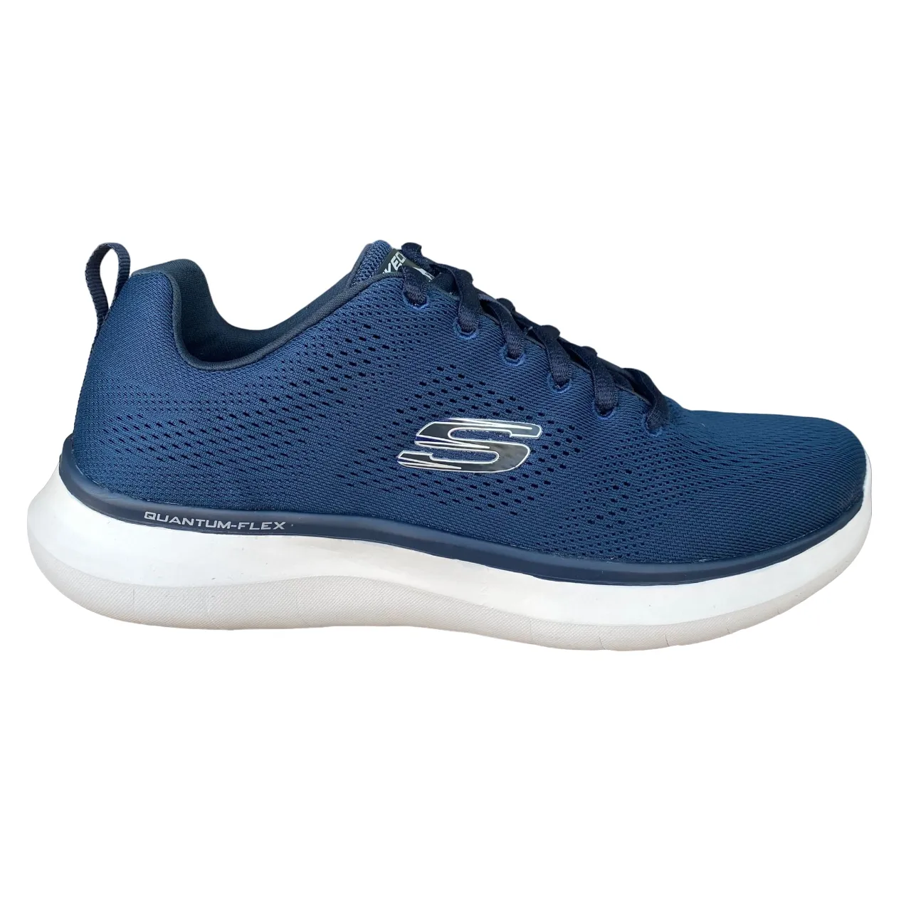 Skechers men's Quantum Flex Rood 52389 NVGY blue-grey sneakers