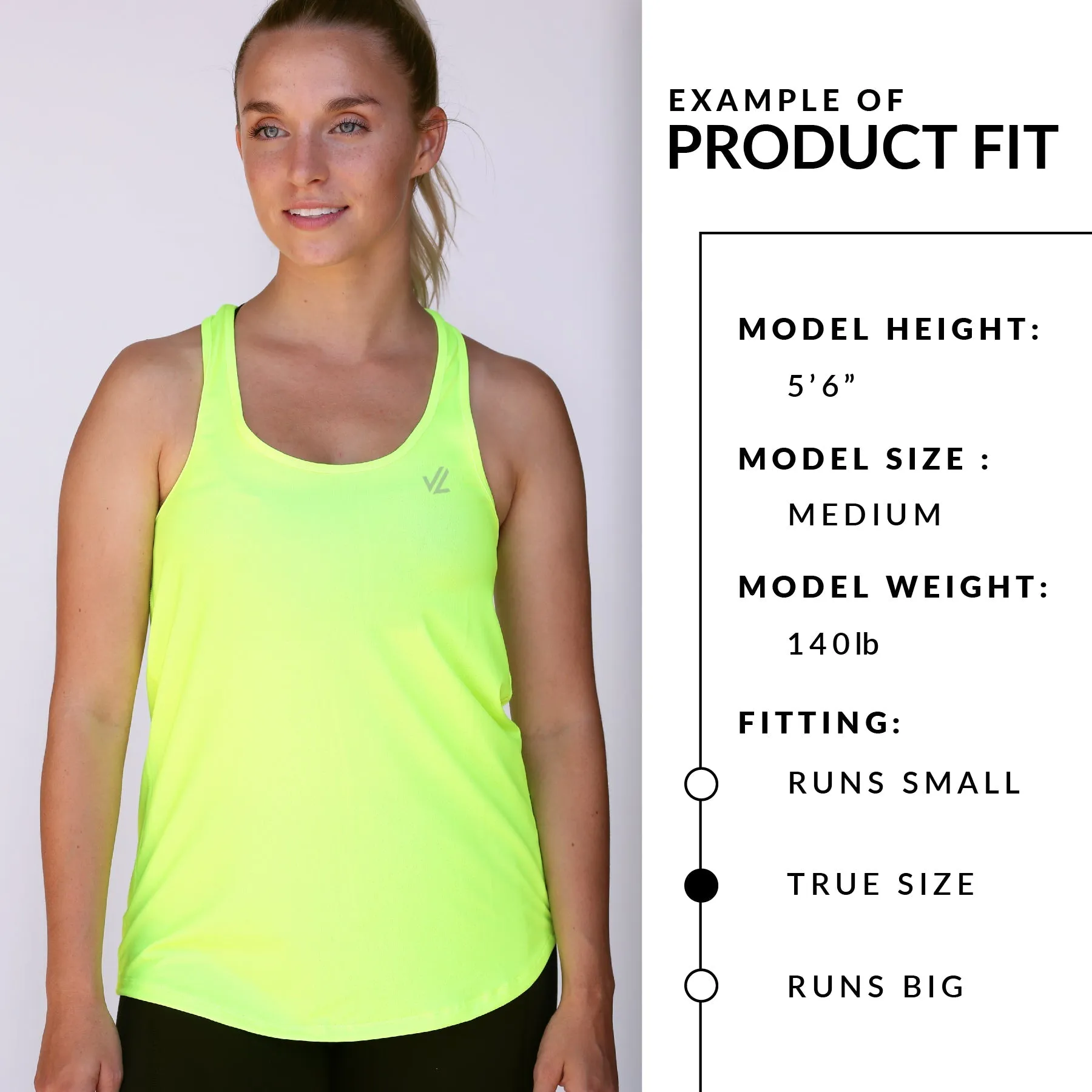 *Training Gear - Does NOT contain team logos* Men's/Women's Performance Tank Hi-Viz - GREAT MIAMI CREW