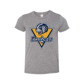 Youth Badgers Logo Super Soft Tee